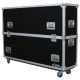 ODYSSEY 50″ Flat Screen Monitor Flight Case with Wheels
