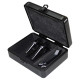 ODYSSEY KROM Series Black PRO2 Case for Two Turntable Needle Cartridges