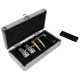 ODYSSEY KROM Series Silver Diamond PRO2 Case for Four Turntable Needle Cartridges
