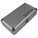 ODYSSEY KROM Series Silver Diamond PRO2 Case for Four Turntable Needle Cartridges