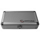 ODYSSEY KROM Series Silver Diamond PRO2 Case for Four Turntable Needle Cartridges