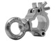 ODYSSEY LACE25S NEW  ALUMINUM SMALL MINI CLAMP WITH EYE BOLT IN POLISHED ALUMINUM