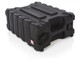 Gator Cases G-PRO-4U-13 Pro-Series Molded Mil-Grade PE Rack Case; 4U, 13" Deep
