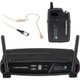 Audio-Technica ATW-1101/H92-TH - System 10 Digital Wireless System includes: ATW-R1100 receiver and ATW-T1001 UniPak transmitter with PRO 92cW-TH headworn microphone, 2.4 GHz