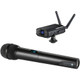 Audio-Technica ATW-1702 - System 10 Camera-mount Digital WirelessSystem includes: ATW-R1700 receiver and ATW-T1002 handheld dynamic unidirectional microphone/transmitter, 2.4 GHz