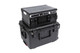 SKB 3i-2217M124U - iSeries Case with Removeable 4U Injection Molded Rack Cage, TSA Latches, Wheels 