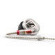 SENNHEISER IE 500 PRO Clear - In-ear monitoring headphones featuring SYS 7 dynamic transducer and detachable 1.3m twisted clear cable