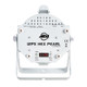 ADJ 5PX HEX PEARL Upgrade - The ADJ 5PX Hex Pearl is a versatile LED Par fixture with 5 x 12-Watt, 6-IN-1 HEX LEDs and a metal white exterior housing.