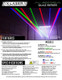 X-Laser Aurora Crimson - RGB Aerial Laser System 700mW