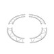 GLOBAL TRUSS IB-C3-H90 - 3.0M (9.84ft) HORIZONTAL CIRCLE (4 x 90 DEGREE ARCS)