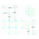 Global Truss SQ-4126 3-Way 90° F34 Square Truss Corner