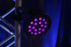 Blizzard Lighting LB PAR CSI - 18x 1W 394~400nm LEDs, 25° beam angle, 1 and 3-channel DMX modes, powerCON compatible power in/out, flicker-free, user selectable 32-bit dimming modes, composite housing, LED control panel
