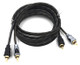 DEEJAY LED TBHRCA17 - 17-Foot RCA to RCA Copper Audio Cable Entry Level