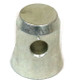 DEEJAY LED TBHCA501 - Half (Female) Coupler for Connecting Truss Sections to Square Base Plates