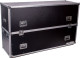 DEEJAY LED TBH2LED70WHEELS - Fly Drive Case For Two 70-inch LED or Plasma Displays with Caster Board