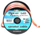 DEEJAY LED TBH12AWG50 - 50-Foot 2-Conductor 12 Gauge Stranded Thick Speaker Hookup Cable
