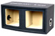 DEEJAY LED 2X10SQUARESEALED - Double Heavy Duty 10-in Square Woofer Empty Car Speaker Box 
