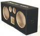 DEEJAY LED 2X10HORN2TW - Chuchera Holds Two 10-in Woofers plus One Horn Plus Two Tweeters Empty Car Speaker Box Black DEEJAY LED 2X10HORN2TW - Chuchera Holds Two 10-in Woofers plus One Horn Plus Two Tweeters Empty Car Speaker Box Black