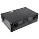 ODYSSEY FZGSPIDDJ8001BL - NEW BLACK LABEL PIONEER DDJ-800 DJ CONTROLLER GLIDE STYLE CASE WITH A 1U 19" BOTTOM RACK