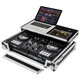 ODYSSEY FZGSPIDDJ8001 - NEW PIONEER DDJ-800 DJ CONTROLLER GLIDE STYLE CASE WITH A 1U 19" BOTTOM RACK