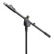 GRAVITY GR-GMS4322B - Microphone Stand with Folding Tripod Base and 2-Point Adjustment Telescoping Boom