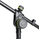 GRAVITY GR-GMS2321B - Microphone Stand with Round Base and 2-point Adjustment  Boom