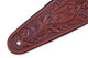 Levy's Leathers PM44T01-WAL -  3" Wide Walnut Veg-tan Leather Guitar Strap.