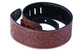 Levy's Leathers PM44T01-WAL -  3" Wide Walnut Veg-tan Leather Guitar Strap.