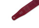 Levy's Leathers MV26TE-BRG - 2 1/2" Wide Burgundy Veg-tan Leather Guitar Strap