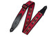 Levy's Leathers MSSN80-RED -  2" Wide Red Woven Guitar Strap.
