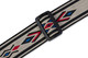 Levy's Leathers MSSN80-MLT -  2" Wide Multi Color Woven Guitar Strap.