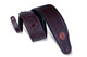 Levy's Leathers MSS2-4-BRG - 4 1/2" Wide Burgundy Garment Leather Bass Strap