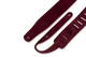 Levy's Leathers MS26-BRG -  2 1/2" Wide Burgundy Suede Guitar Strap.