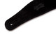Levy's Leathers MS26-BLK -  2 1/2" Wide Black Suede Guitar Strap.