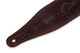 Levy's Leathers MS17T03-BRN -  2 1/2" Wide Brown Suede Guitar Strap.