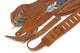 Levy's Leathers MS17AIF-004 -  2 1/2" Wide Suede Guitar Strap.