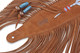 Levy's Leathers MS17AIF-004 -  2 1/2" Wide Suede Guitar Strap.