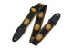 Levy's Leathers MPJG-SUN-BLK -  2" Wide Black Jacquard Guitar Strap.