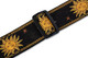Levy's Leathers MPJG-SUN-BLK -  2" Wide Black Jacquard Guitar Strap.