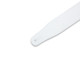Levy's Leathers MCT26A-WHT - 2 1/2" Wide White Chrome-tan Leather Guitar Strap