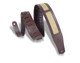 Levy's Leathers MCT26A-DBR - 2.5" Wide Dark Brown Chrome-tan Leather Gtr Strap