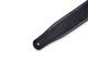 Levy's Leathers MCG26A-BLK_CHA - 2 1/2" Wide Black Chrome-tan Leather Guitar Strap
