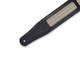 Levy's Leathers MCG26A-BLK_CHA - 2 1/2" Wide Black Chrome-tan Leather Guitar Strap