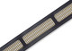 Levy's Leathers MCG26A-BLK_CHA - 2 1/2" Wide Black Chrome-tan Leather Guitar Strap