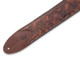 Levy's Leathers M4WP-006 - 3" Wide Embossed Leather Guitar Strap