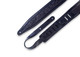 Levy's Leathers M317FG-BLK - 2 1/2" Wide Black Garment Leather Guitar Strap