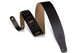 Levy's Leathers M26-BLK -  2 1/2" Wide Black Genuine Leather Guitar Strap.