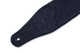 Levy's Leathers M26BL-BLK -  2 1/2" Wide Black Garment Leather Guitar Strap.