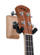 Gator Frameworks GFW-UKE-HNGRMPL - Gator Frameworks Wall Mounted Ukulele/Mandolin Hanger with Maple Mounting Plate