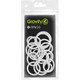 Gravity Stands Universal Ring Pack for Microphone Stands (20-Pack, Ghost White)
